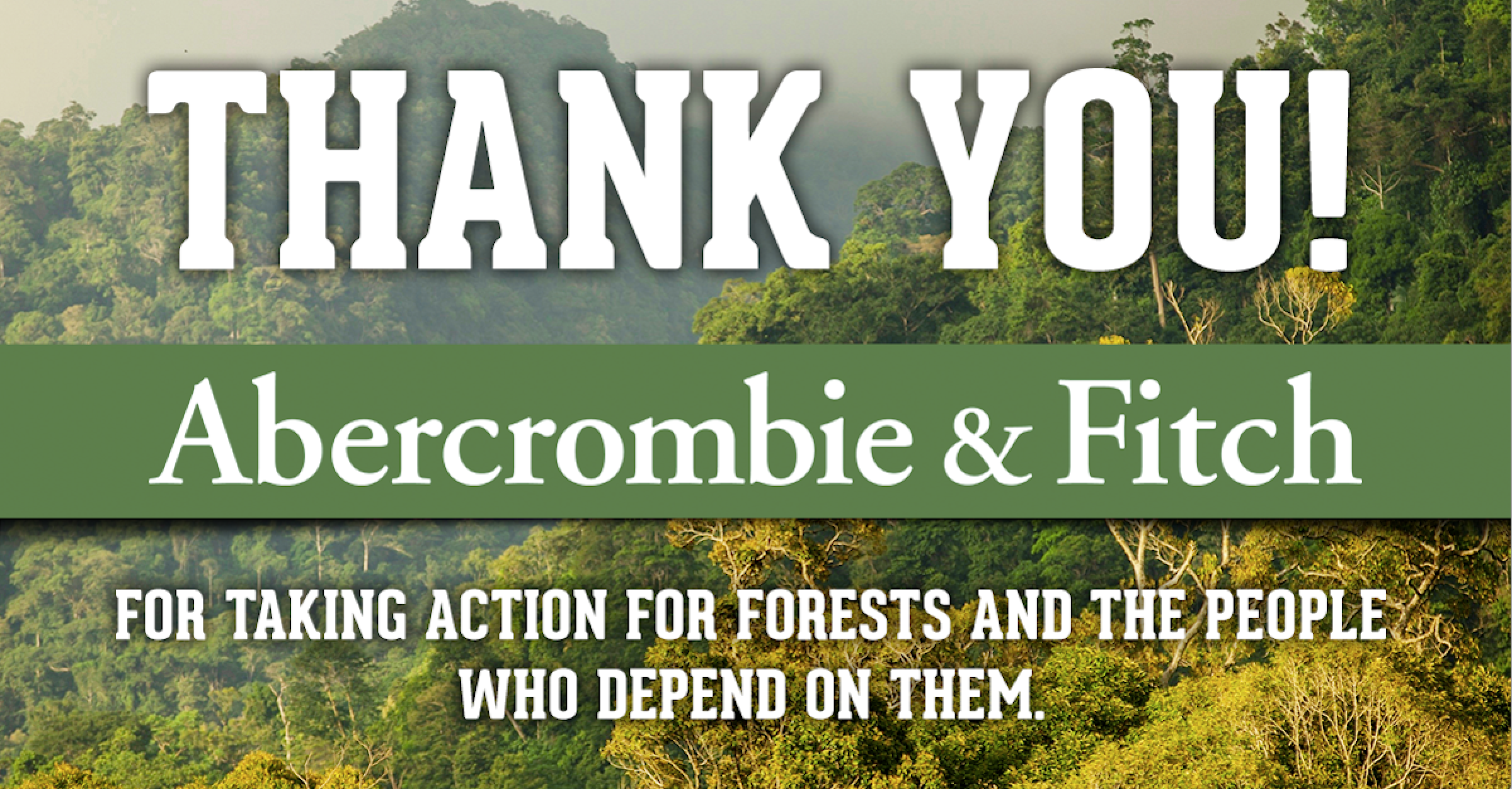 abercrombie and fitch sustainability report