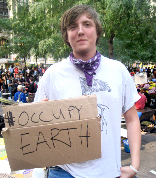 #OccupyEarth