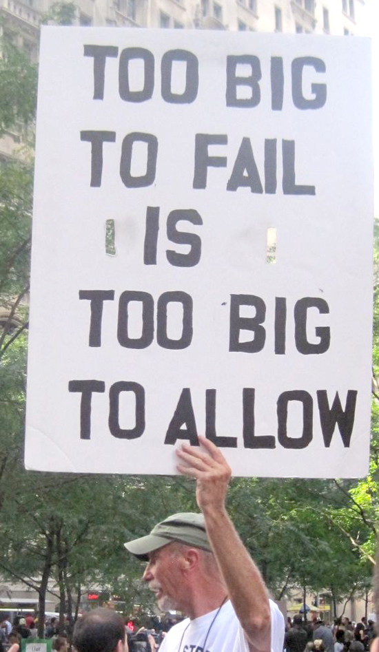 Too Big To Fail Is Too Big To Exist