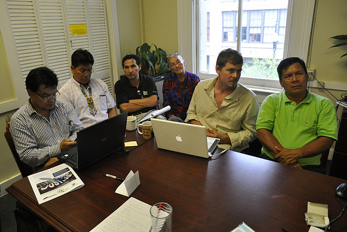Delegation of Indigenous Ecuadoreans