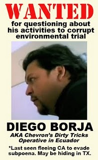 Diego Borja: Wanted