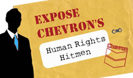 Chevron's Human Rights Hitmen