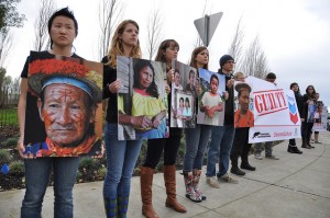 Chevron is Guilty: Delivery event at Chevron headquarters