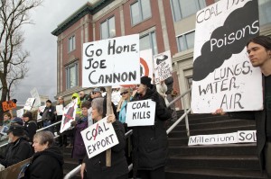 Protest in Cowlitz County