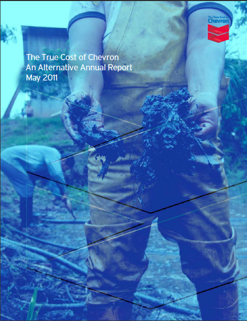 True Cost of Chevron report 2011 cover