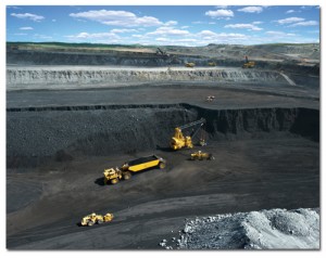 Peabody Energy coal mining operation