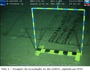 Brazil leak underwater