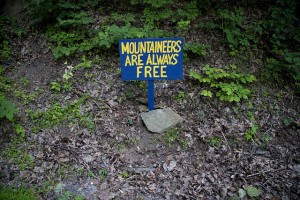 Mountaineers are always free