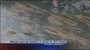 East Texas Oil spill