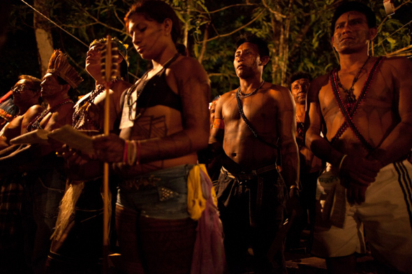Indigenous people threatened by Belo Monte