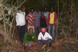 RAN Ghana members with Pokuase youth