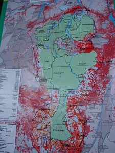 ISA MAP of XIngu Basin