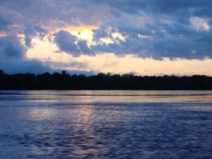 Sunrise on the Xingu River