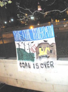 Philly Banner Drop - Coal River